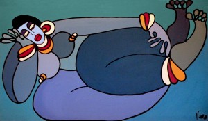 Bleu Dormeuse