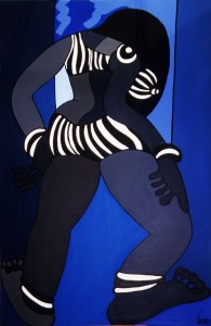 Femme Debout De Dos